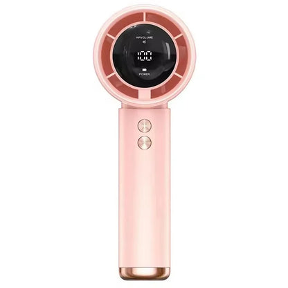 Mini Handheld Fan USB Fast Charging Portable High-Speed Mute Air Calculator