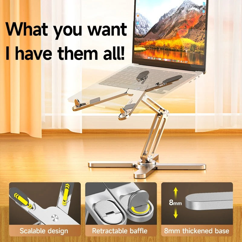 Adjustable Aluminum Laptop Stand