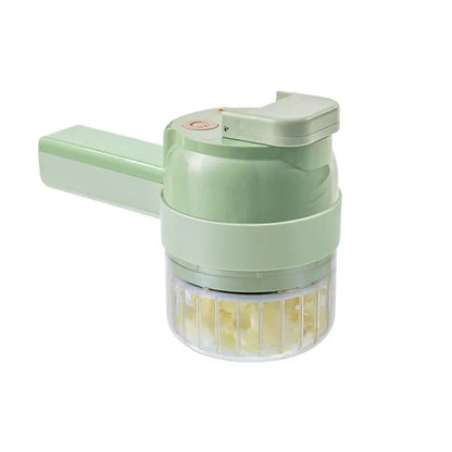 New Multi-functional Vegetable Cutter Wireless Electric Garlic Beater Cut Onion Chili Processor Handheld Gatling Cooking Machine