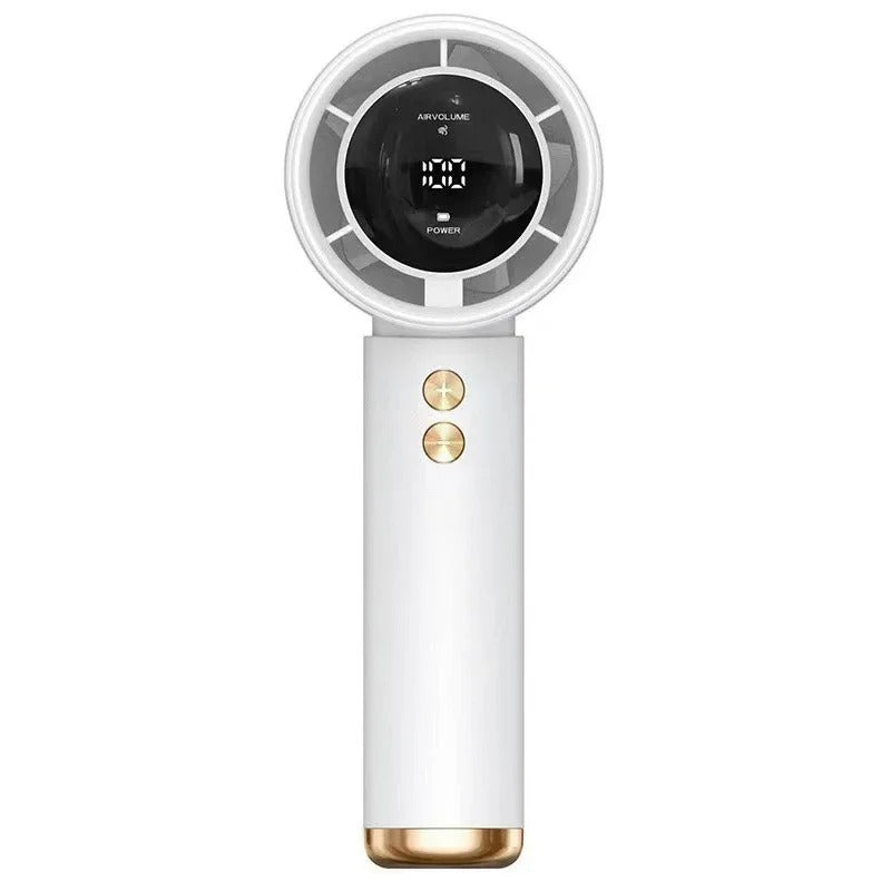 Mini Handheld Fan USB Fast Charging Portable High-Speed Mute Air Calculator