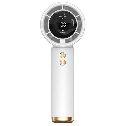 Mini Handheld Fan USB Fast Charging Portable High-Speed Mute Air Calculator
